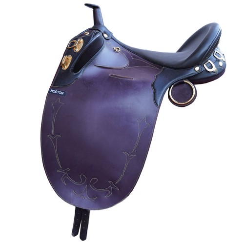 Norton pole saddle dark - , brown