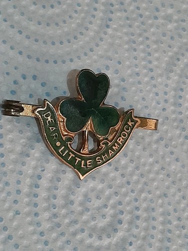 Vintage dear little shamrock - dear,