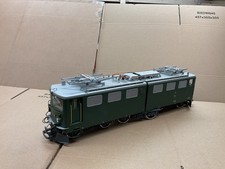 KISS G GAUGE ELECTRIC LOCOMOTIVE GE 6/6 TWIN PANTOGRAPH RHB DAVOS 704 DCC SOUND!