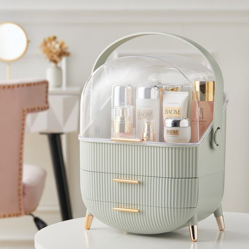 Green makeup storage - green,