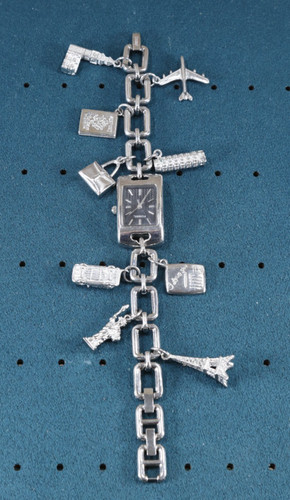 Fossil charm bracelet watch - charm,