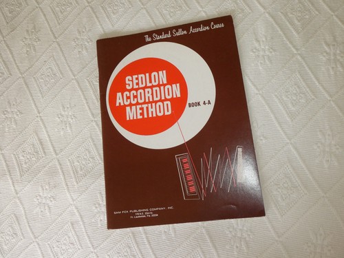 Sedlon accordion method book - accordion,