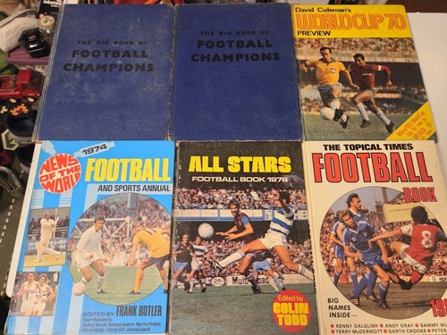 Vintage football annuals 6 - football, x