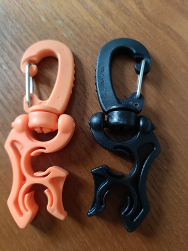 Snorkel clip for mask - for, scuba