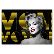 Fleece Photo Wallpaper Mural Marilyn Monroe Model No. H81_TV