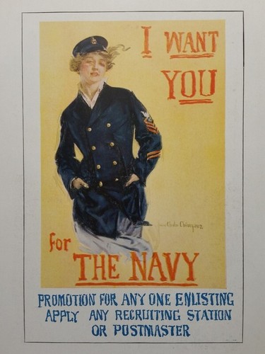 1919 wwi recruitment poster i - 1919,