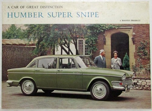 1965 humber super - snipe, a