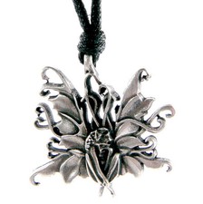 PEWTER FAIRY PENDANT (D)