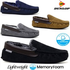 MENS MEMORY FOAM SLIPPERS