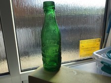 Old Sittingbourne Green Glass Bottle Creamer’s High Class Mineral Water Rare.