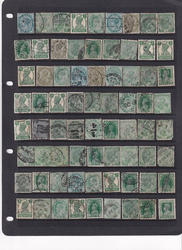 India old time stamp - india,