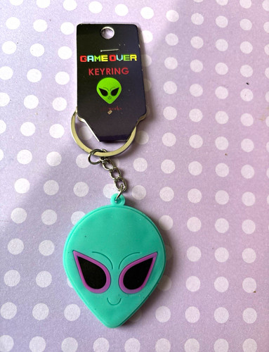 Game over alien - alien, keyring
