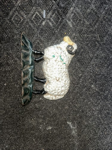 Cast iron door - stop, /