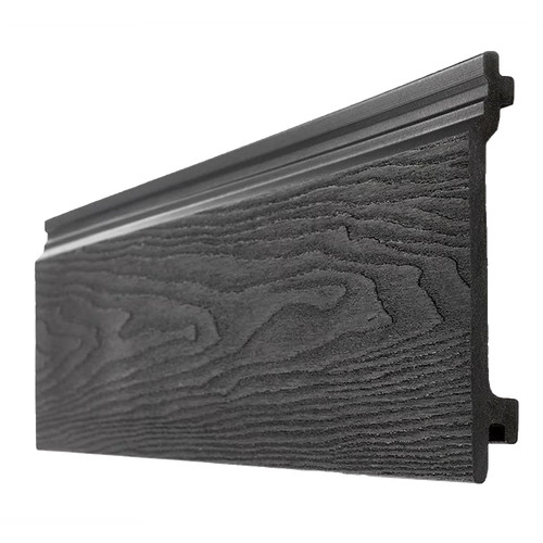 Black woodgrain wpc - black,