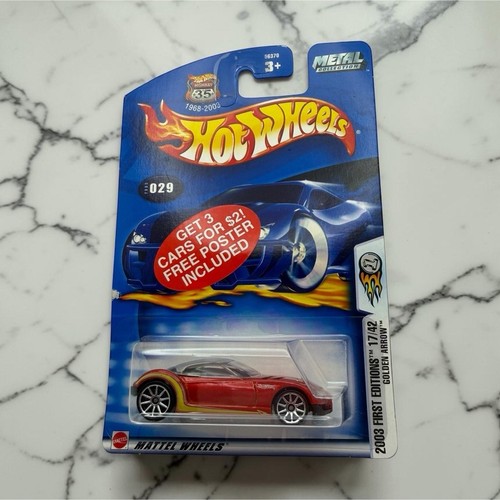 Hot wheels golden arrow - hot,