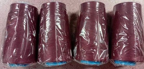 Plum wine overlocking thread - overlocking,