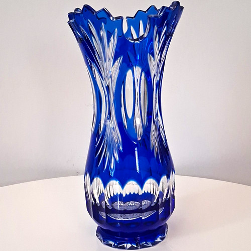 Vintage bohemian cobalt blue - vintage,