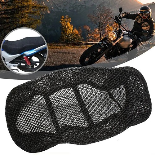 Mesh motorcycle seat cover - 3d,