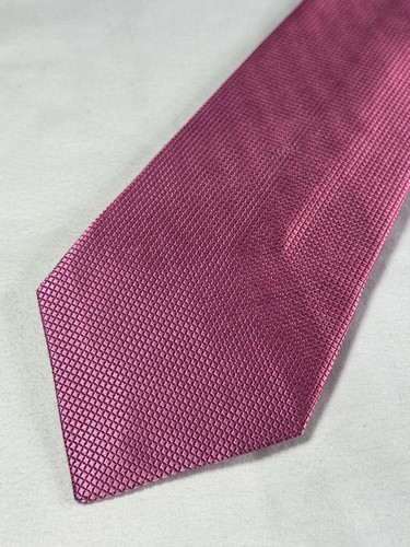 Duchamp pink silk tie - pink, 8.5cm