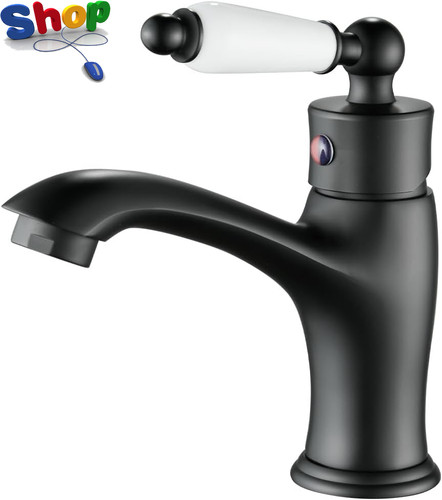 Retro bathroom basin mixer - bathroom,