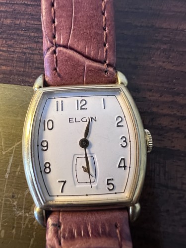 Vintage elgin tank watch - vintage,