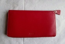 Filofax Red Finsbury slimline