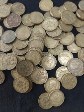 1950 Brass Three Pence Coin