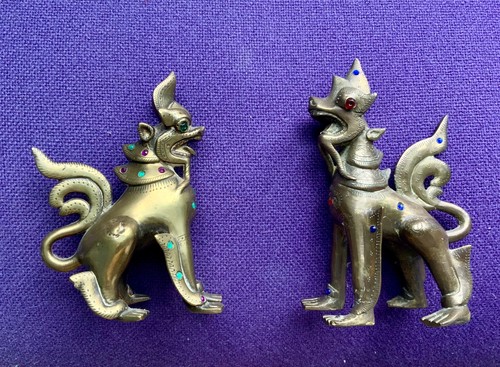 Antique vintage two chinese - vintage,