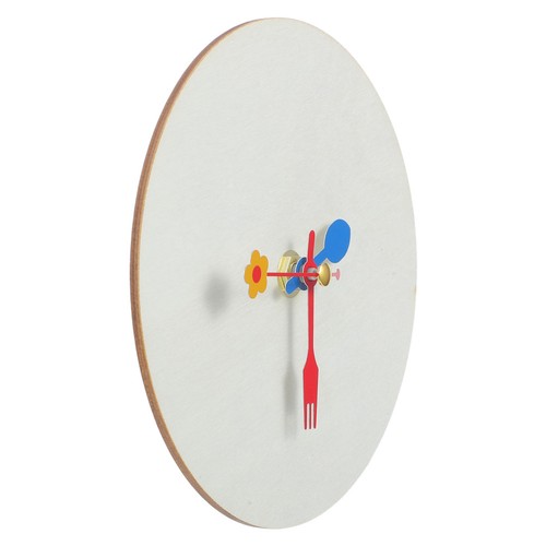 Set craft clock - craft, wooden