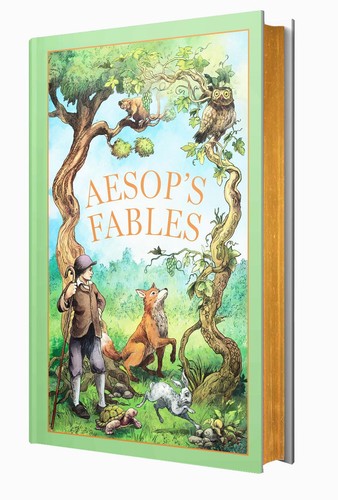 Aesop fables - aesop's, (leather-bound)