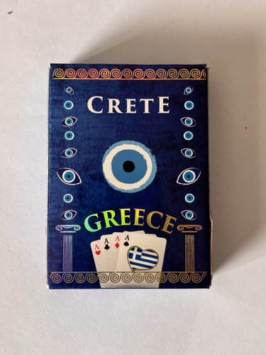 Crete greece playing cards - crete,