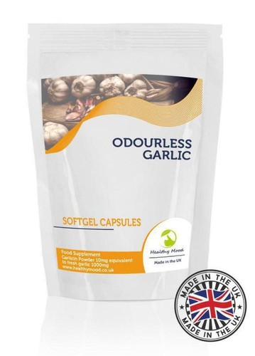 Odourless garlic 1000mg oil - garlic,