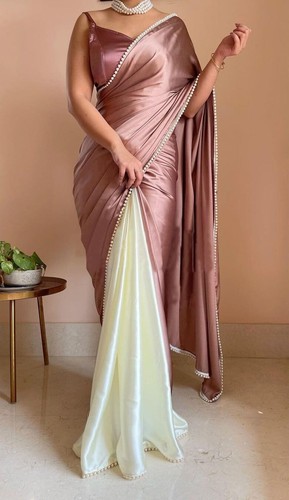 Plain saree half - saree,,