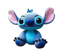 Cute Disney Lilo Stitch Crochet Pattern Only, Easy Amigurumi Knitting Craft Idea