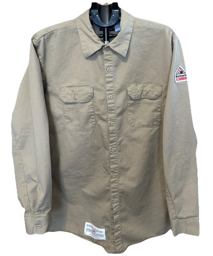 Bulwark mens heavy beige - mens,