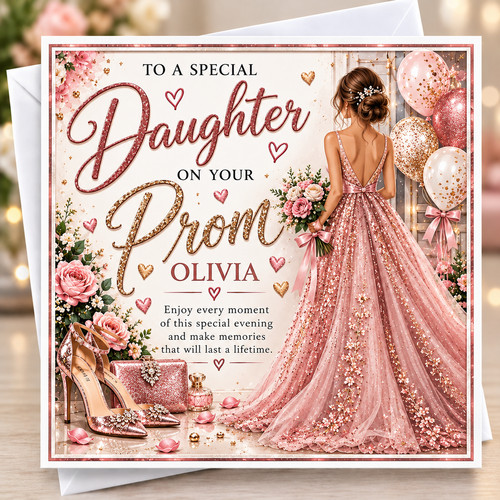 Personalised daughter prom - personalised,