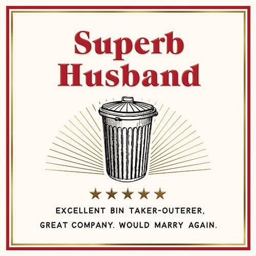 Husband valentines card - valentines,