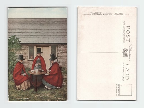 Vintage postcard welsh - vintage,