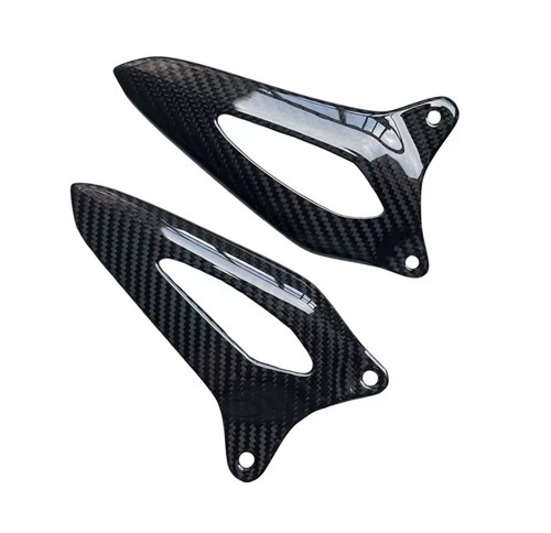 Carbon fibre heel guards - fibre,