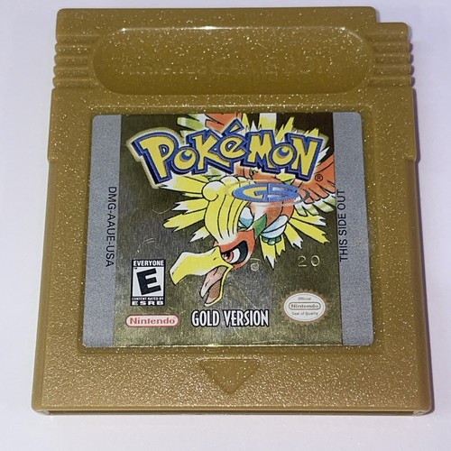 Pokemon gold nintendo gameboy - ,