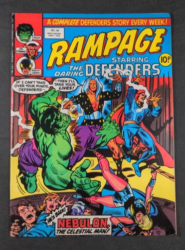 Marvel comics rampage - comics:,