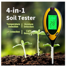 4-in-1 Digital Soil PH Tester