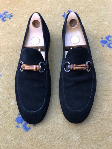 Gucci loafers suede - gucci,