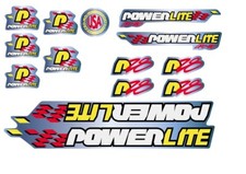 Powerlite P28 decal set  -Old