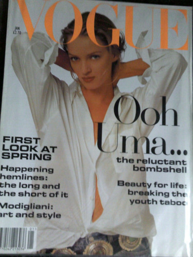 Vogue january 1994 lovely - ,