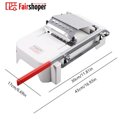 Manual meat cutter - frozen, beef