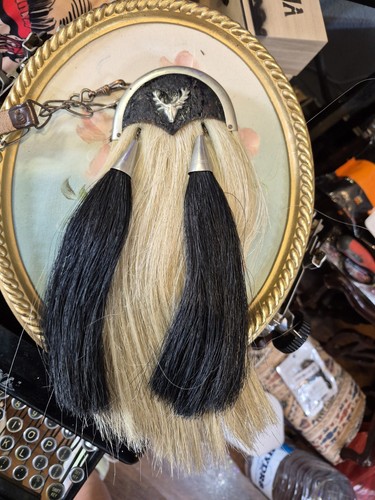 Vintage horsehair military - horsehair,