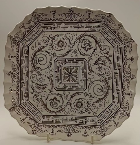Spode florence square - square, plate