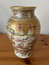Stunning satsuma meiji vase - satsuma,