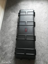 Airsoft NUPROL Large Wheeled Rifle Hard Case - Black (Wave) UK